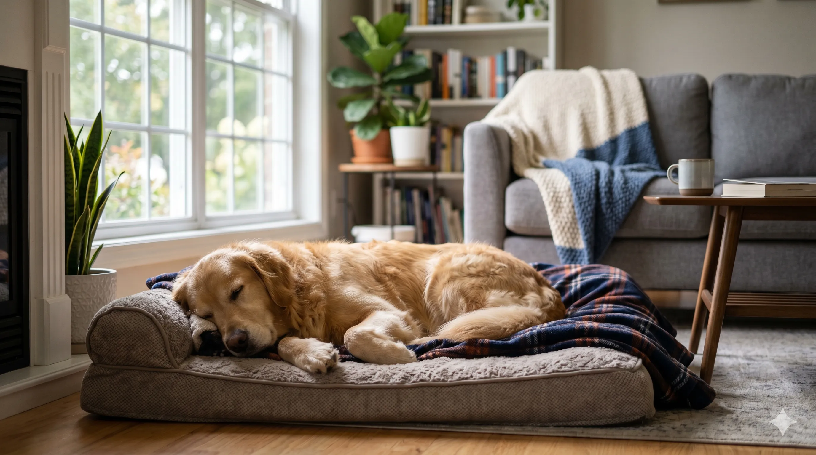 Dog sleeping for long hours at home showing normal rest or possible concern