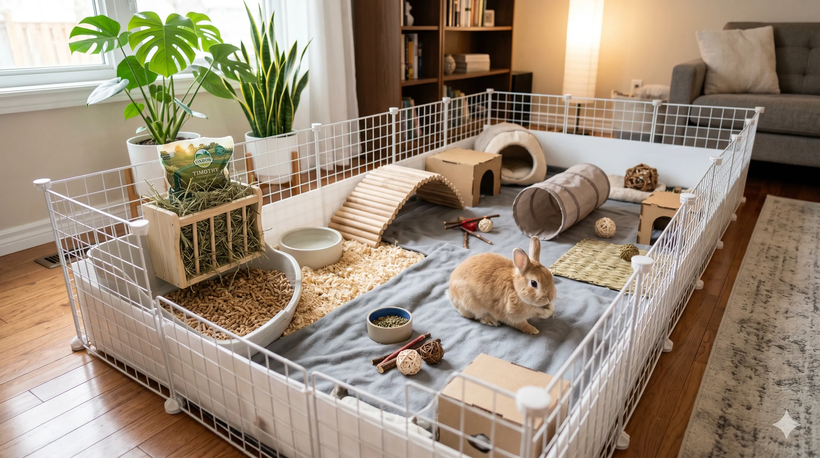 Rabbit Cage Setup Guide: Best Indoor Setup for Happy & Healthy Rabbits